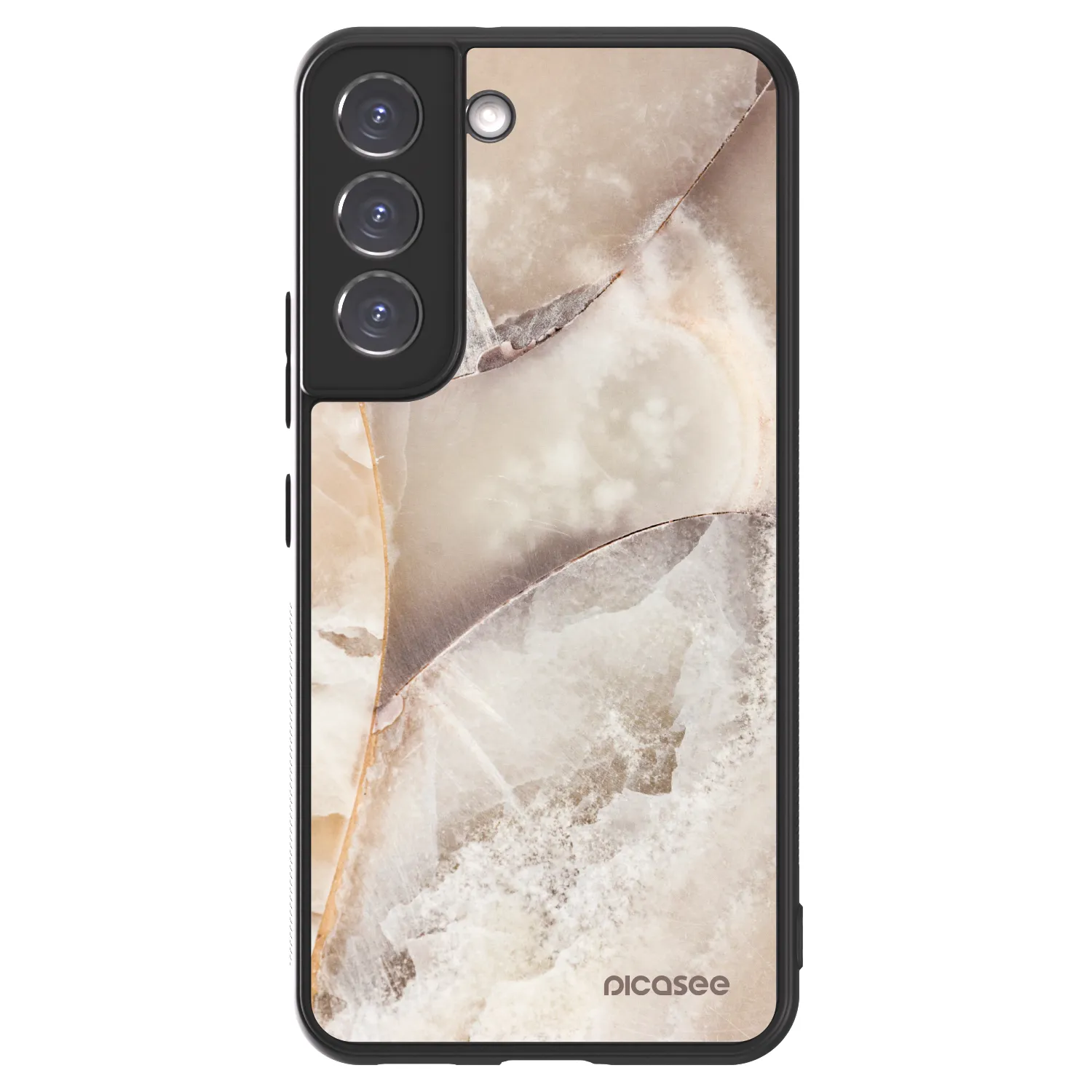 Picasee ULTIMATE CASE PowerShare für Samsung Galaxy S22 5G - Cream marble