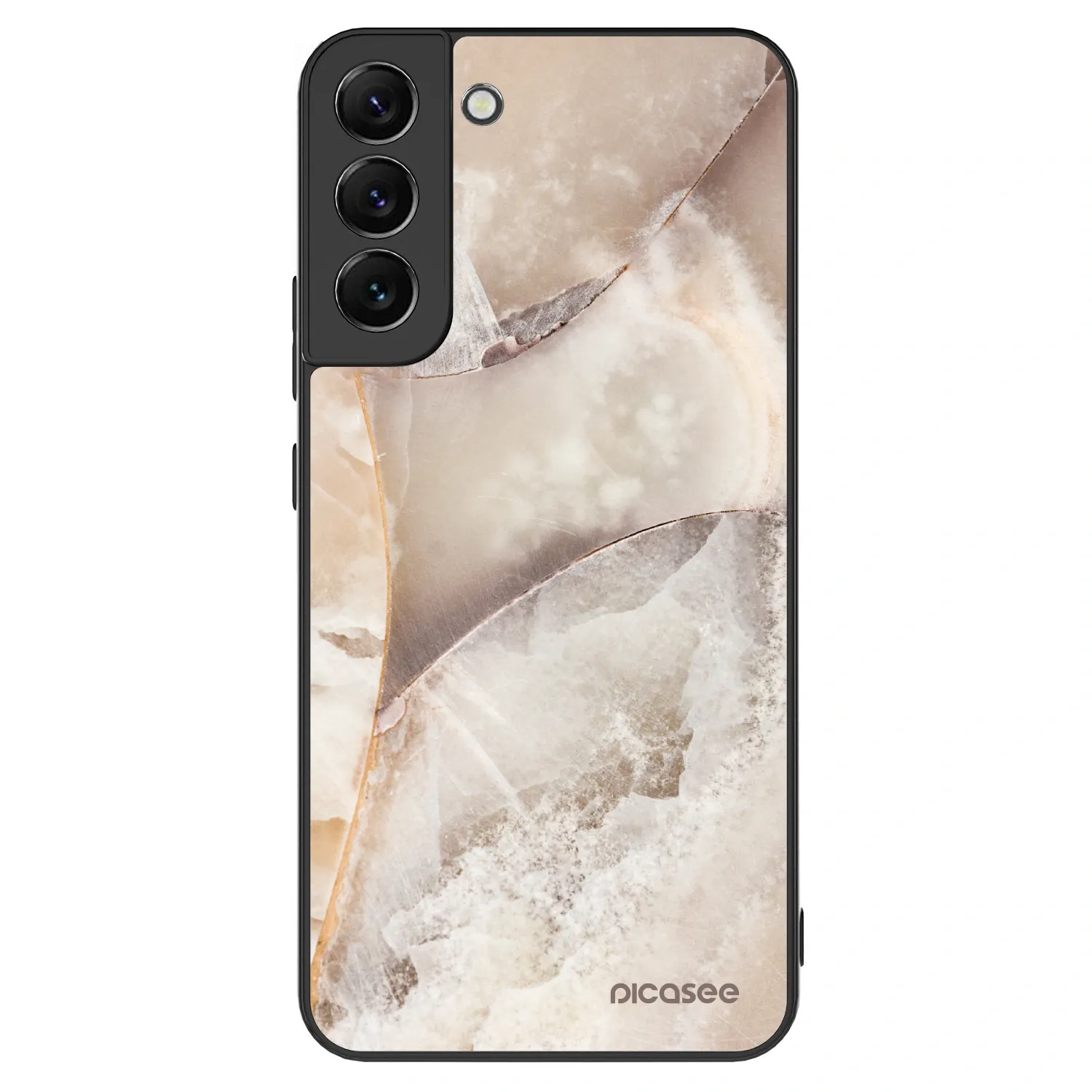 Picasee ULTIMATE CASE PowerShare für Samsung Galaxy S22+ 5G - Cream marble
