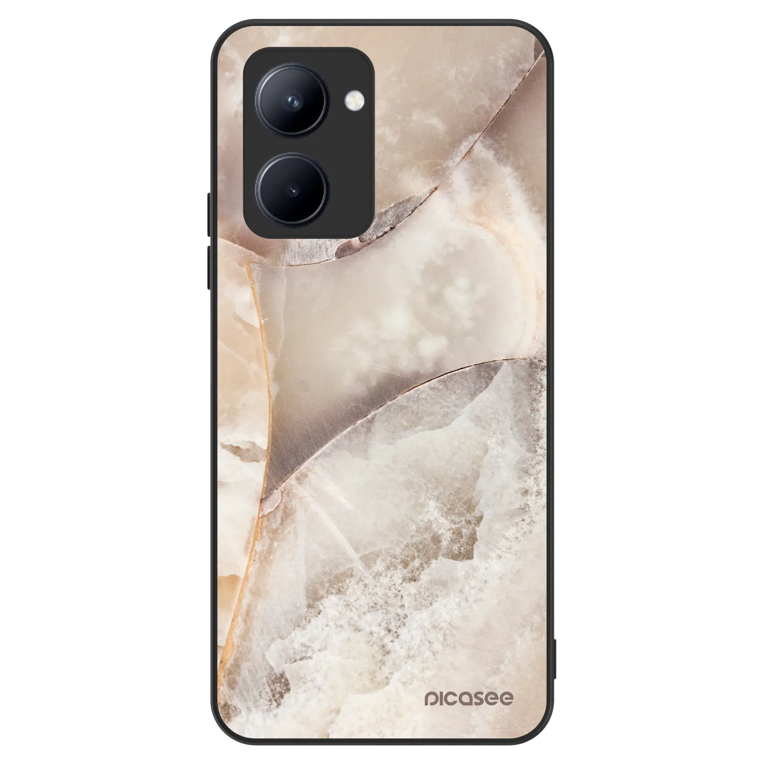 Picasee ULTIMATE CASE für Realme C33 (2023) - Cream marble
