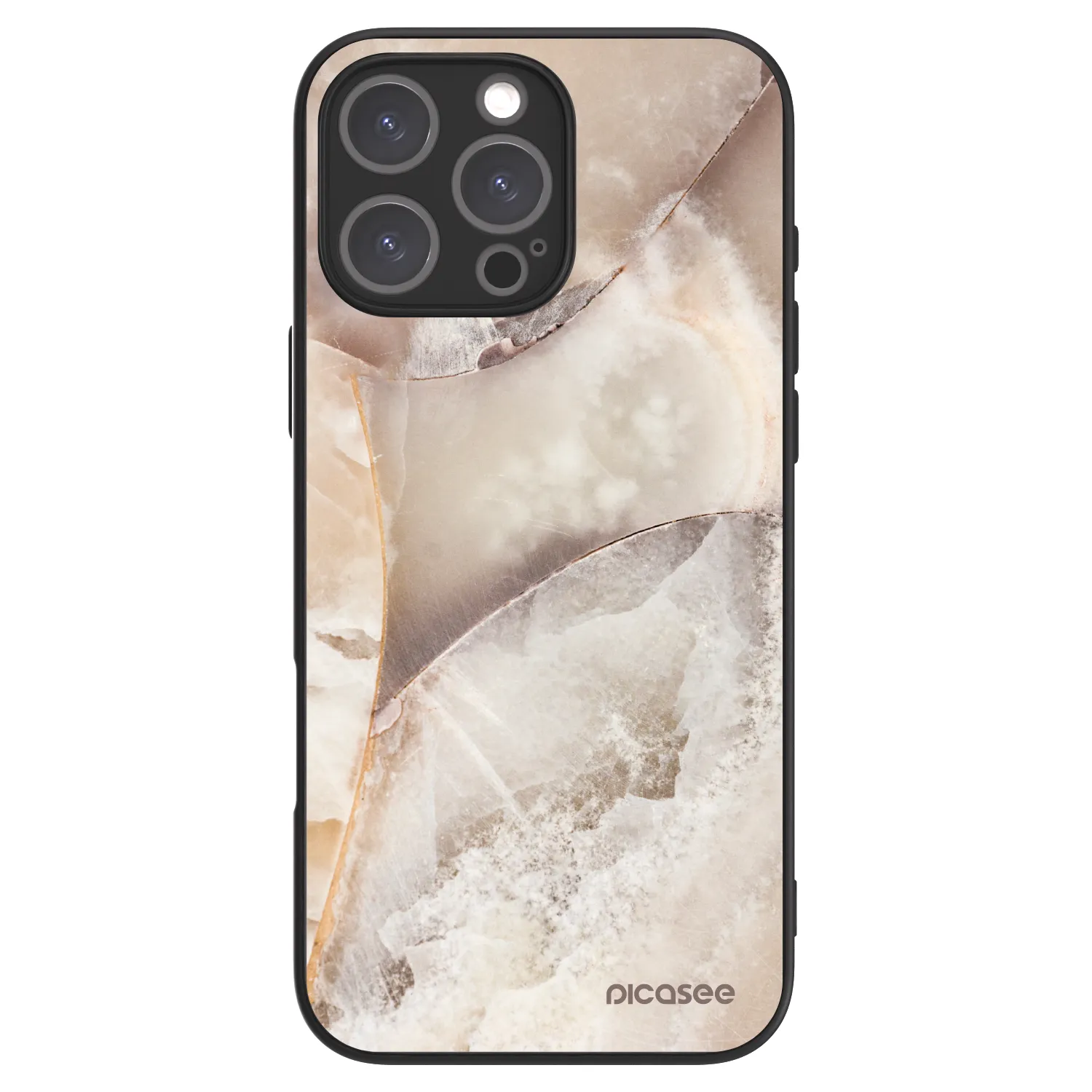 Picasee ULTIMATE CASE MagSafe für Apple iPhone 16 Pro Max - Cream marble
