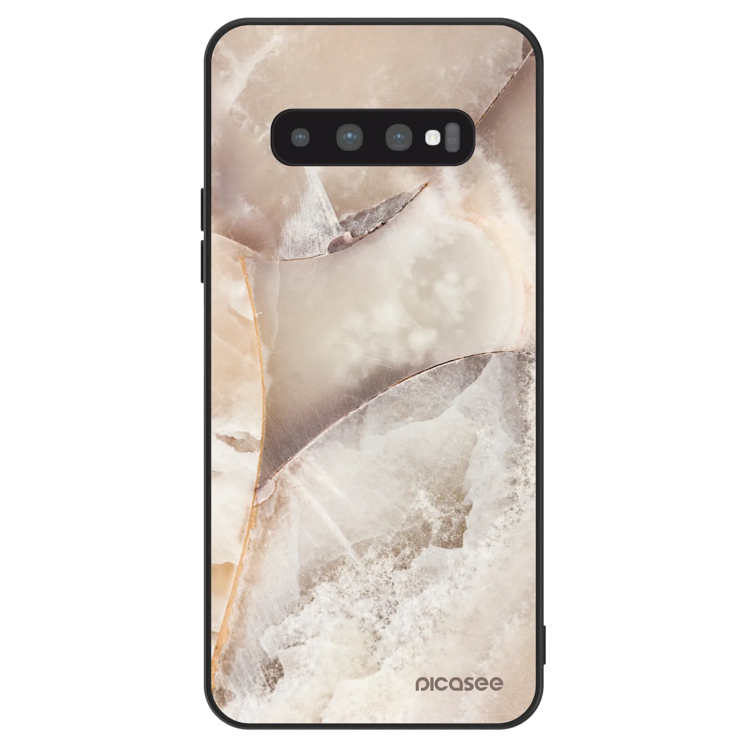 Picasee ULTIMATE CASE für Samsung Galaxy S10 Plus G975 - Cream marble