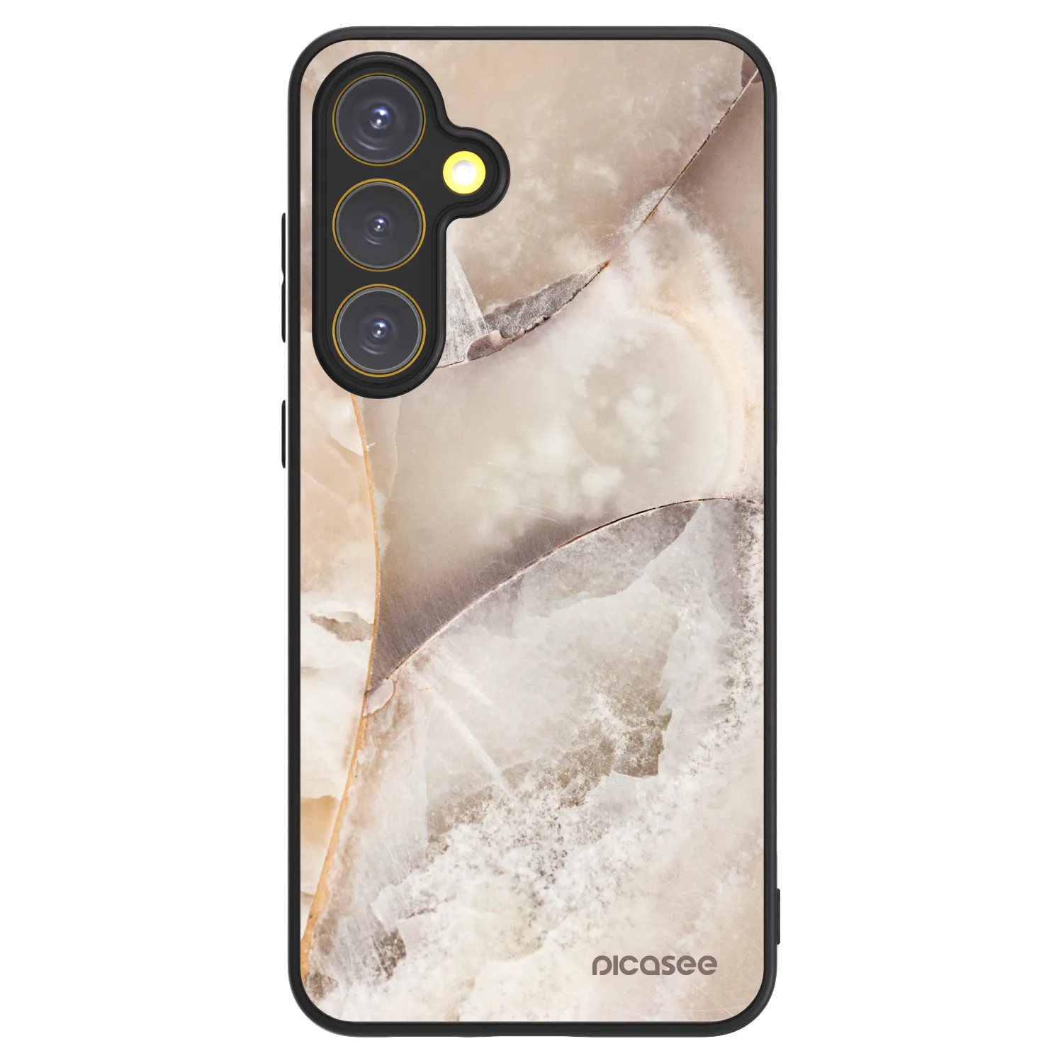 Picasee ULTIMATE CASE für Samsung Galaxy S24 FE S721B - Cream marble