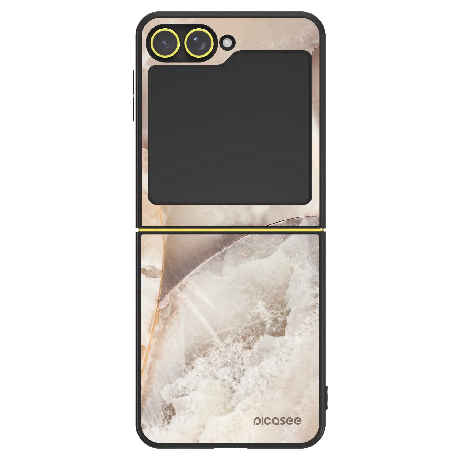 Picasee ULTIMATE CASE für Samsung Galaxy Z Flip6 5G - Cream marble