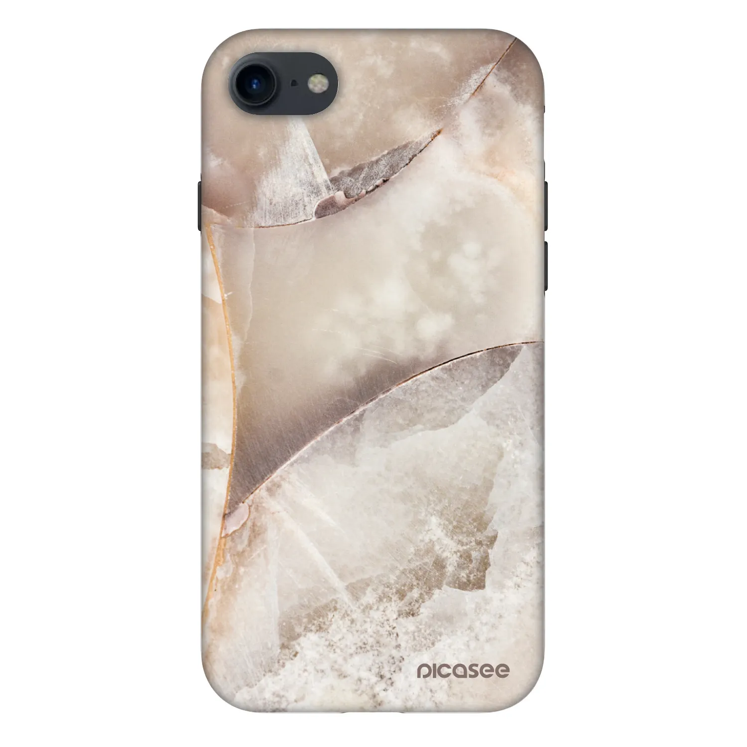 Picasee Fashion Case für Apple iPhone SE 2022 - Cream marble