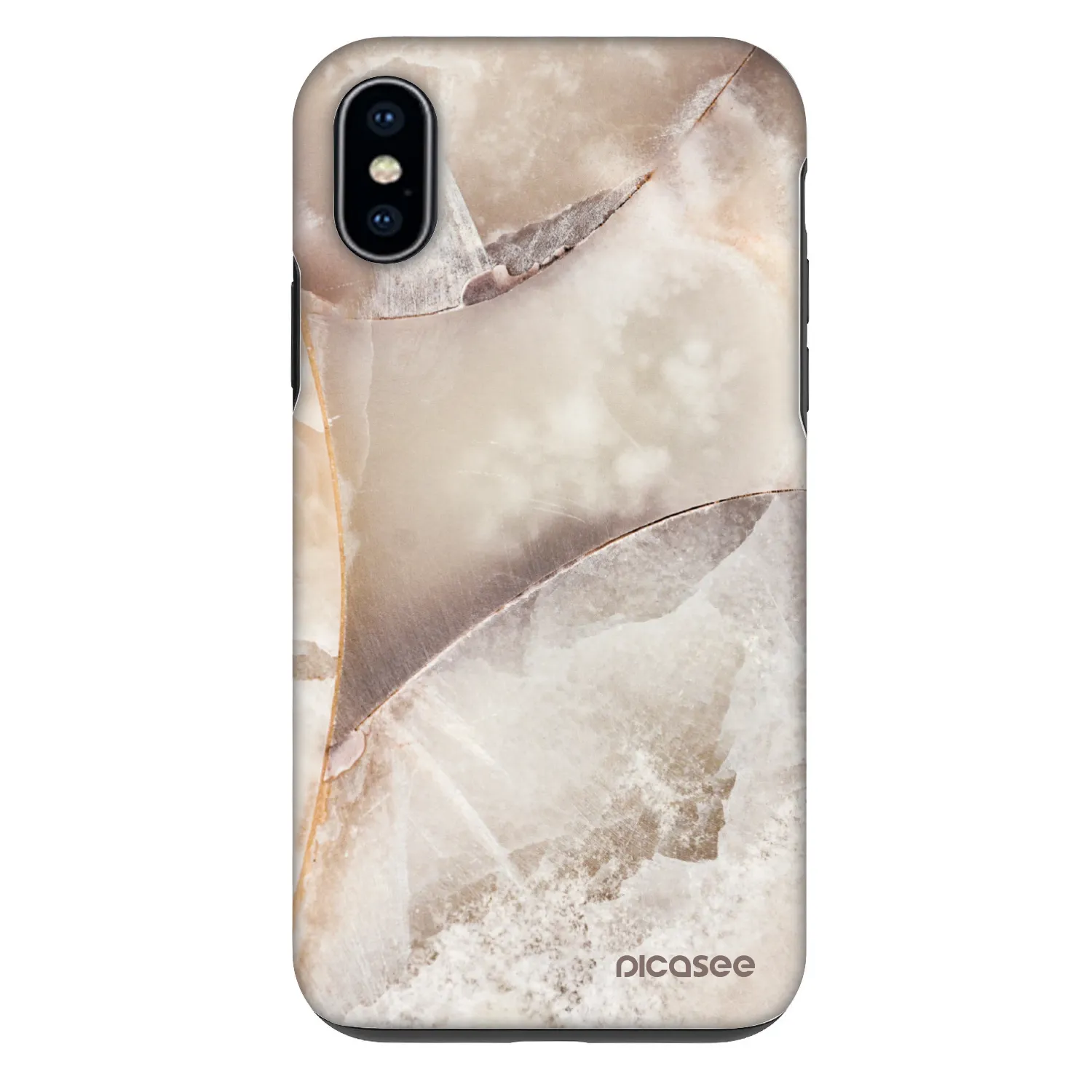 Picasee Fashion Case für Apple iPhone X/XS - Cream marble