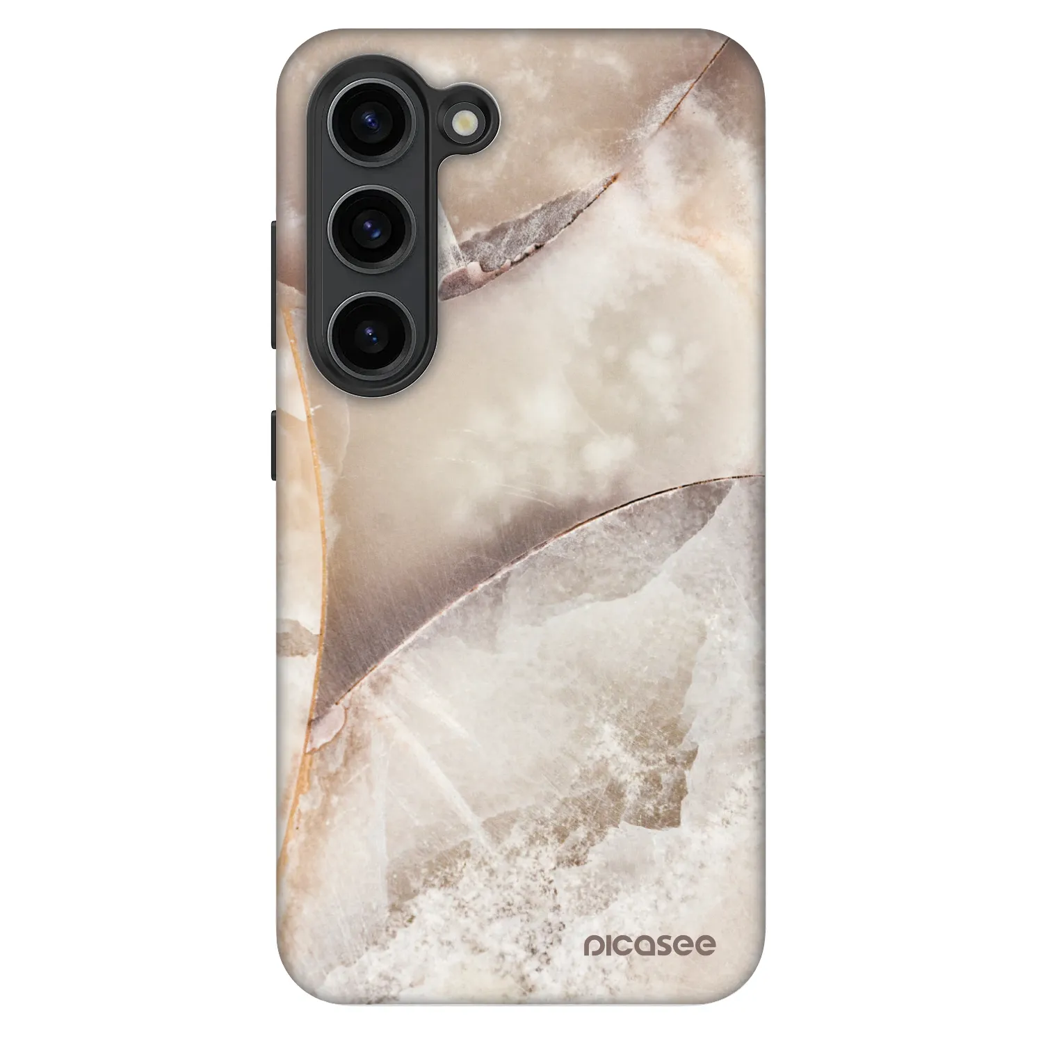 Picasee Fashion Case für Samsung Galaxy S23 5G - Cream marble