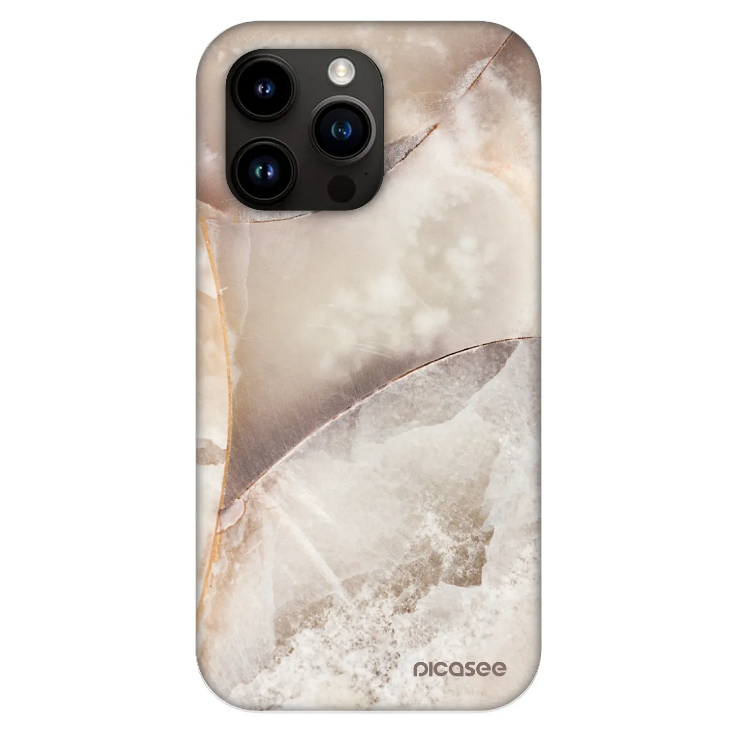 Picasee Fashion Case MagSafe für Apple iPhone 13 Pro - Cream marble