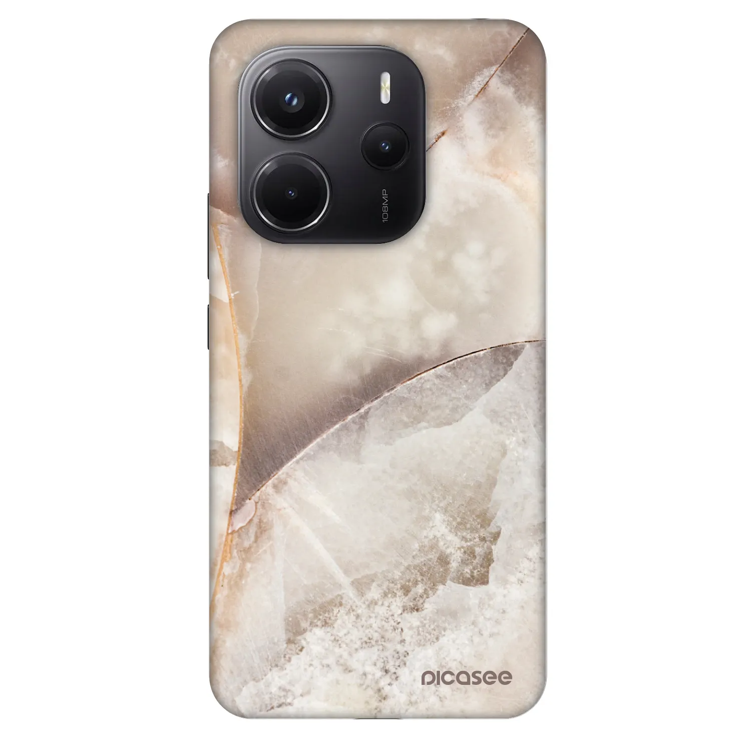 Picasee Fashion Case für Xiaomi Redmi Note 14 4G - Cream marble