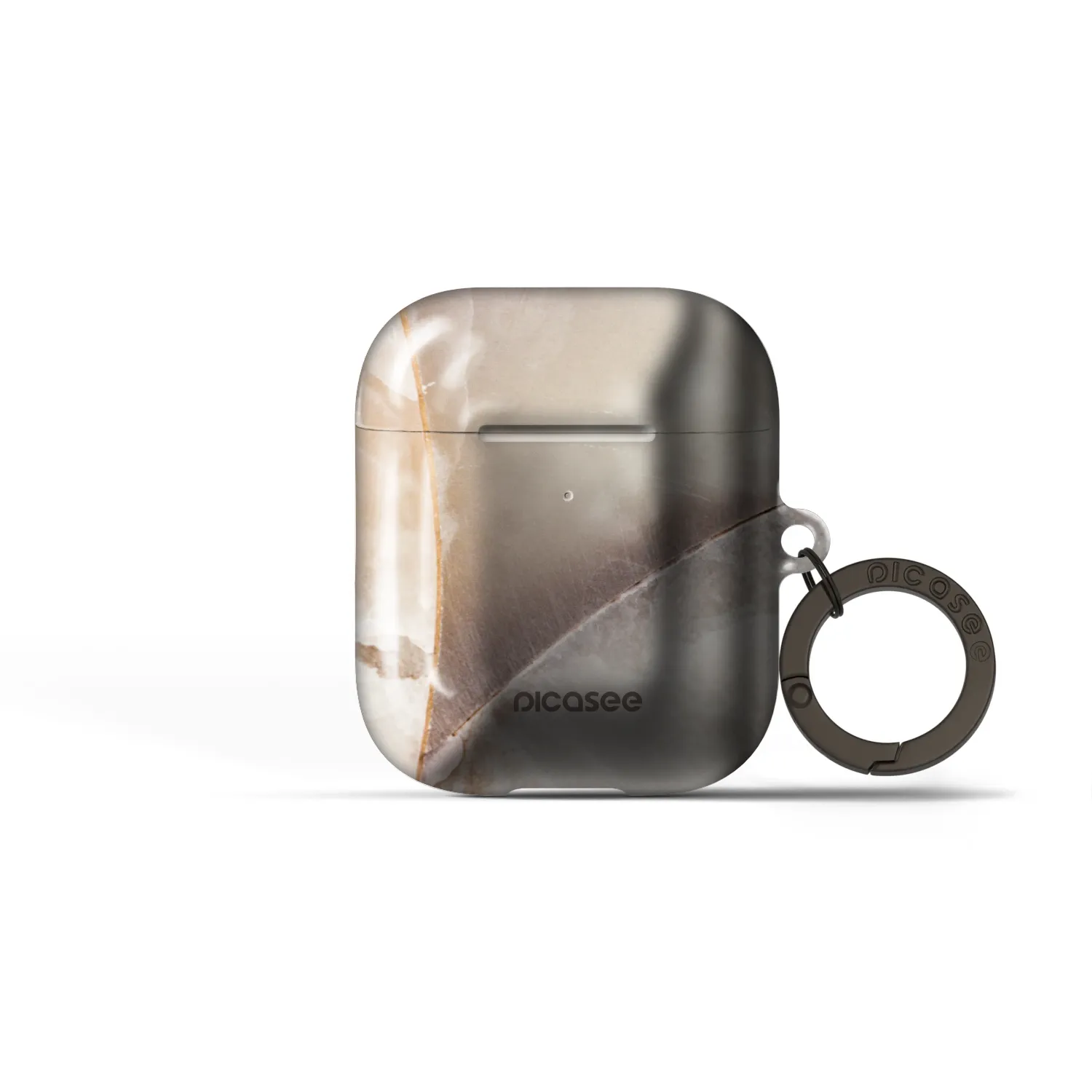 Picasee Obal pro Apple AirPods 1 - Cream marble