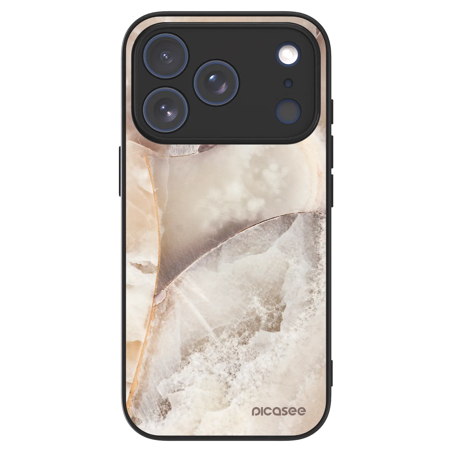 Picasee ULTIMATE CASE MagSafe für Apple iPhone 18 Pro - Cream marble