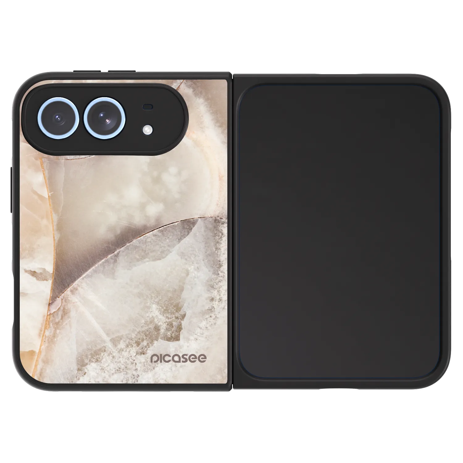 Picasee ULTIMATE CASE MagSafe für Apple iPhone Duo - Cream marble