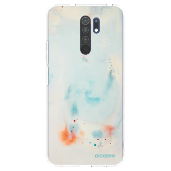 Picasee Xiaomi Redmi 9 Hülle - Transparentes Silikon - Splash
