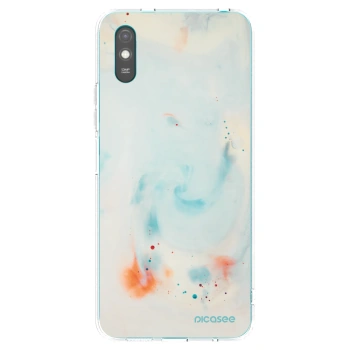 Picasee Xiaomi Redmi 9A Hülle - Transparentes Silikon - Splash
