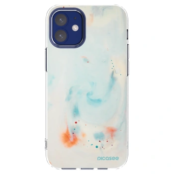 Picasee Apple iPhone 12 mini Hülle - Transparentes Silikon - Splash