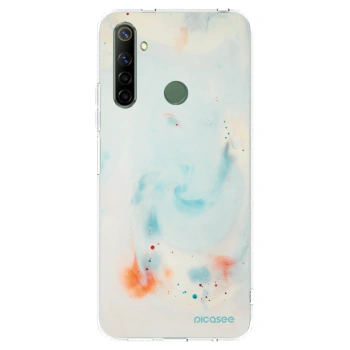 Picasee Realme 6i Hülle - Transparentes Silikon - Splash