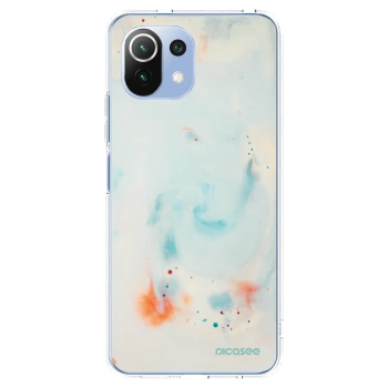Picasee Xiaomi Mi 11 Lite Hülle - Transparentes Silikon - Splash