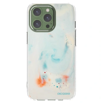 Picasee Apple iPhone 13 Pro Hülle - Transparentes Silikon - Splash
