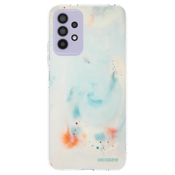 Picasee Samsung Galaxy A32 4G SM-A325F Hülle - Transparentes Silikon - Splash