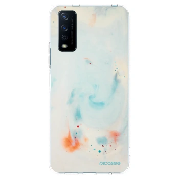 Picasee Vivo Y11s Hülle - Transparentes Silikon - Splash