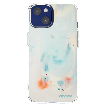 Picasee Apple iPhone 14 Hülle - Transparentes Silikon - Splash
