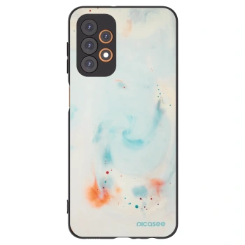 Picasee Samsung Galaxy A23 A236B 5G Hülle - Schwarzes Silikon - Splash