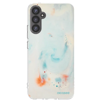 Picasee Samsung Galaxy A34 5G A346B Hülle - Transparentes Silikon - Splash