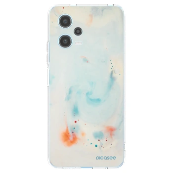 Picasee Xiaomi Redmi Note 12 5G Hülle - Transparentes Silikon - Splash