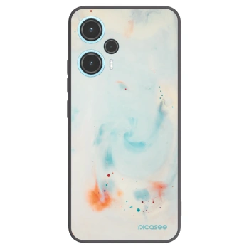 Picasee Xiaomi Poco F5 Hülle - Schwarzes Silikon - Splash