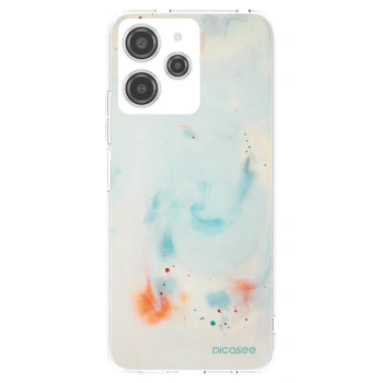 Picasee Xiaomi Redmi 12 4G Hülle - Transparentes Silikon - Splash