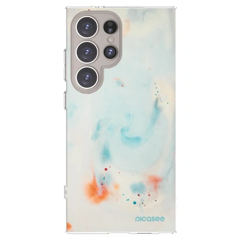 Picasee Samsung Galaxy S24 Ultra S928B 5G Hülle - Transparentes Silikon - Splash