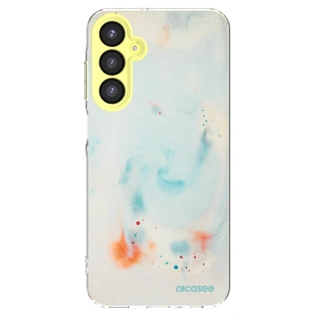 Picasee Samsung Galaxy A25 A256B 5G Hülle - Transparentes Silikon - Splash
