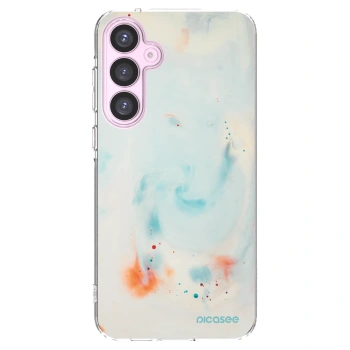 Picasee Samsung Galaxy A55 5G A556B Hülle - Transparentes Silikon - Splash