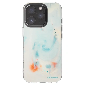 Picasee Apple iPhone 16 Pro Hülle - Transparentes Silikon - Splash
