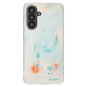 Picasee Samsung Galaxy A56 5G A566B Hülle - Transparentes Silikon - Splash