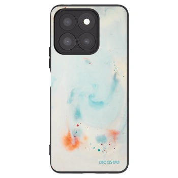 Picasee Honor X8c Hülle - Schwarzes Silikon - Splash