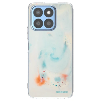 Picasee Honor X8c Hülle - Transparentes Silikon - Splash