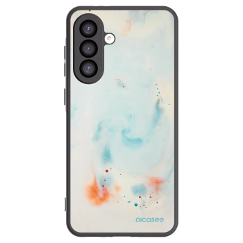Picasee Samsung Galaxy A26 5G A266B Hülle - Schwarzes Silikon - Splash