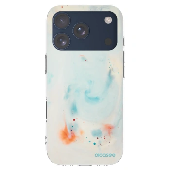 Picasee Apple iPhone 17 Pro Hülle - Transparentes Silikon - Splash