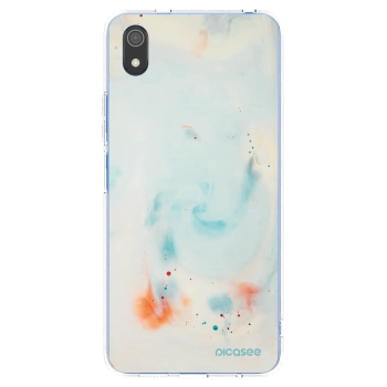 Picasee Xiaomi Redmi 7A Hülle - Transparentes Silikon - Splash