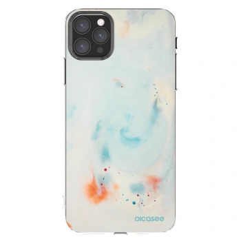 Picasee Apple iPhone 11 Pro Max Hülle - Transparentes Silikon - Splash
