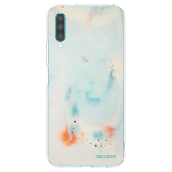 Picasee Samsung Galaxy A30s A307F Hülle - Transparentes Silikon - Splash