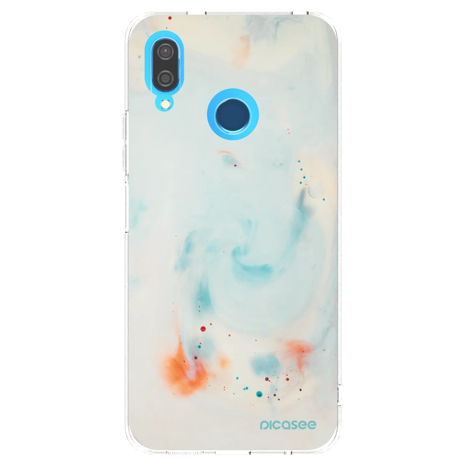 Picasee Huawei P20 Lite Hülle - Transparentes Silikon - Splash