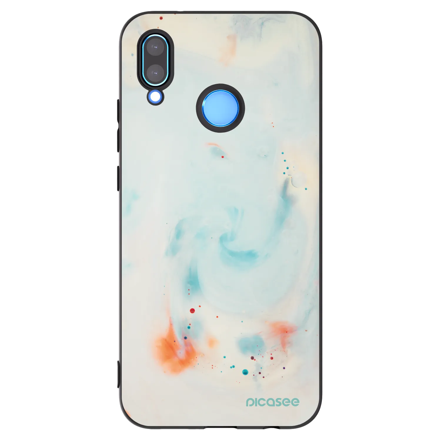 Picasee Huawei P20 Lite Hülle - Schwarzes Silikon - Splash