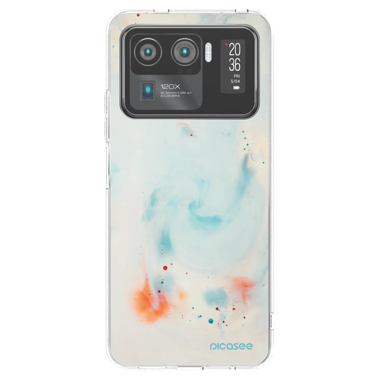 Picasee Xiaomi Mi 11 Ultra Hülle - Transparentes Silikon - Splash