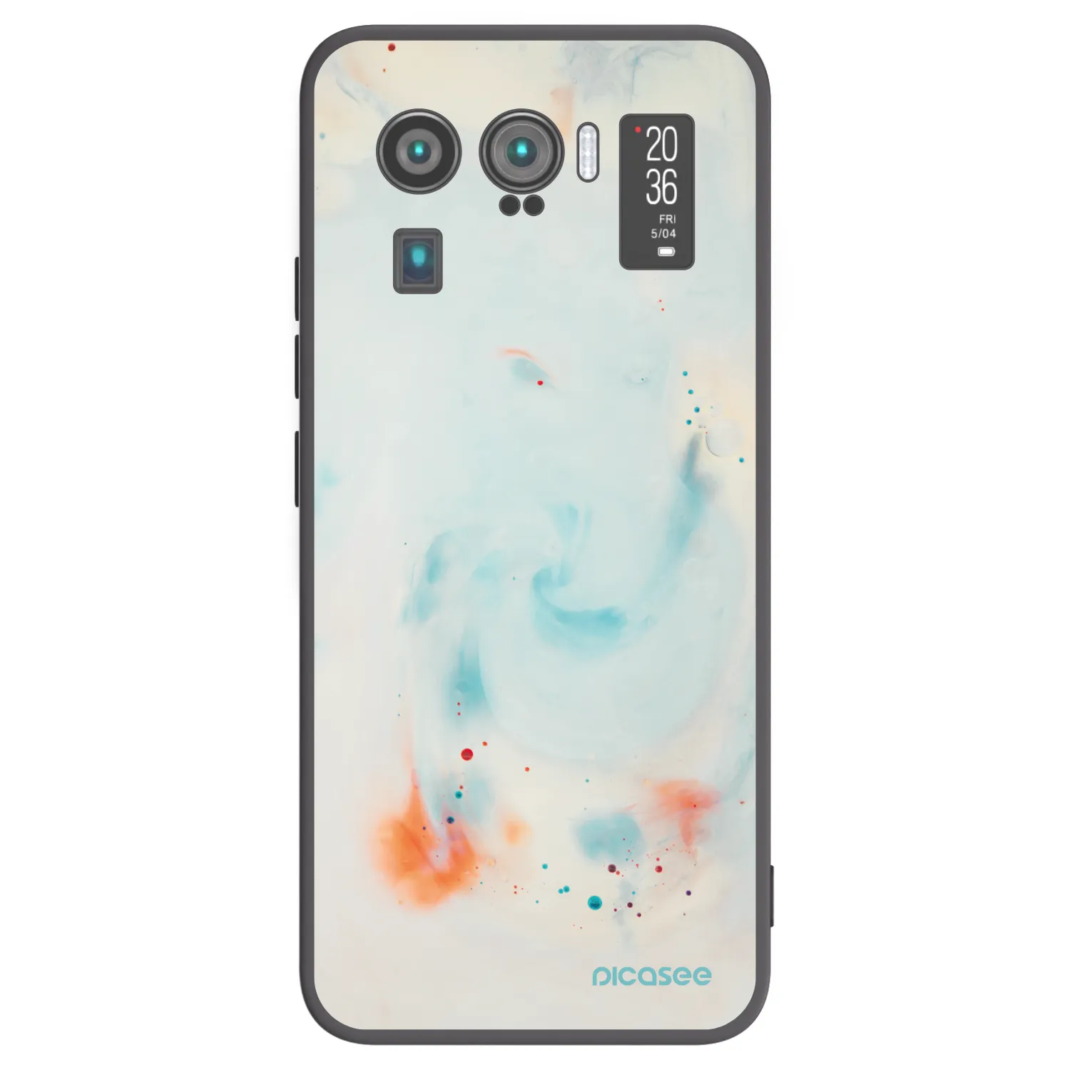 Picasee Xiaomi Mi 11 Ultra Hülle - Schwarzes Silikon - Splash