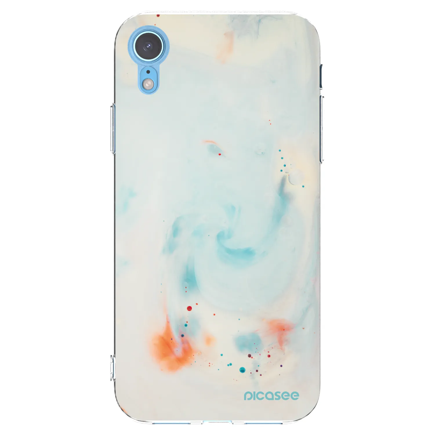 Picasee Apple iPhone XR Hülle - Transparentes Silikon - Splash