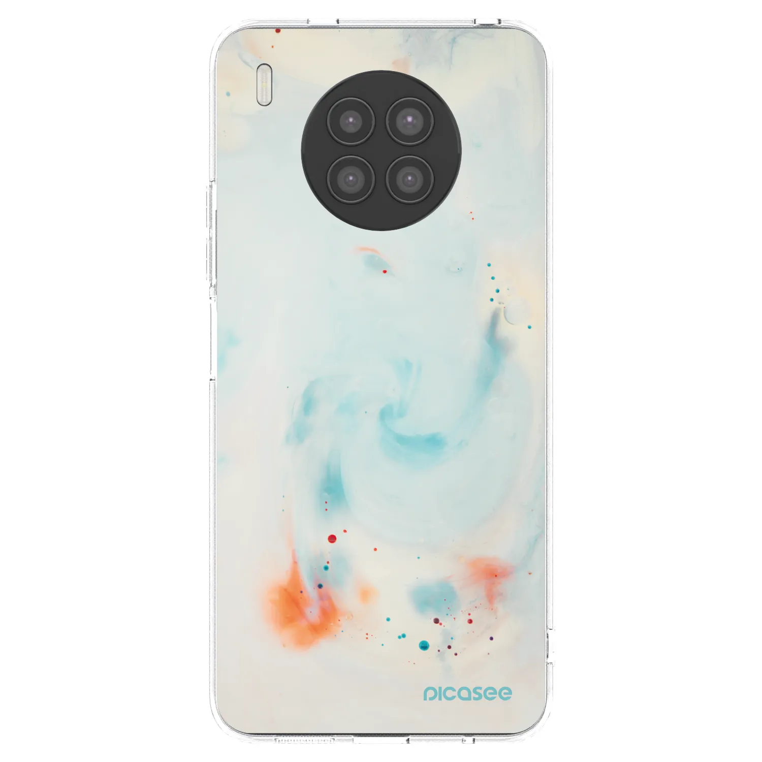 Picasee Huawei Nova 8i Hülle - Transparentes Silikon - Splash