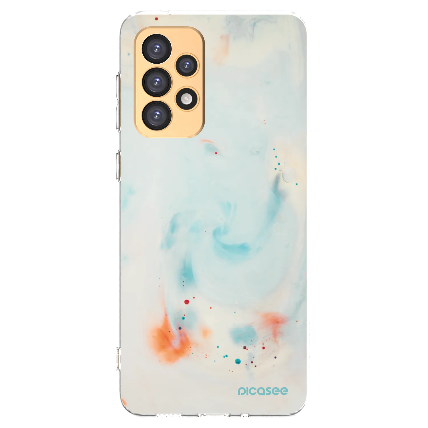 Picasee Samsung Galaxy A33 5G A336 Hülle - Transparentes Silikon - Splash