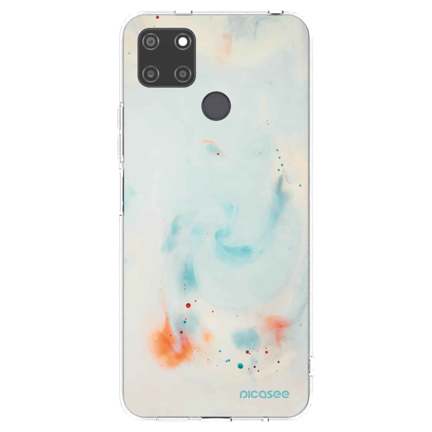 Picasee Realme C21Y Hülle - Transparentes Silikon - Splash