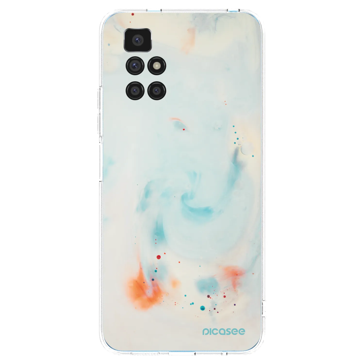 Picasee Xiaomi Redmi 10 (2022) Hülle - Transparentes Silikon - Splash